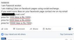 How much can I earn with a Facebook page with 1000 likes