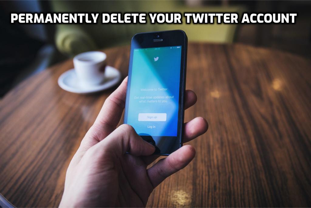 Permanently delete your Twitter account